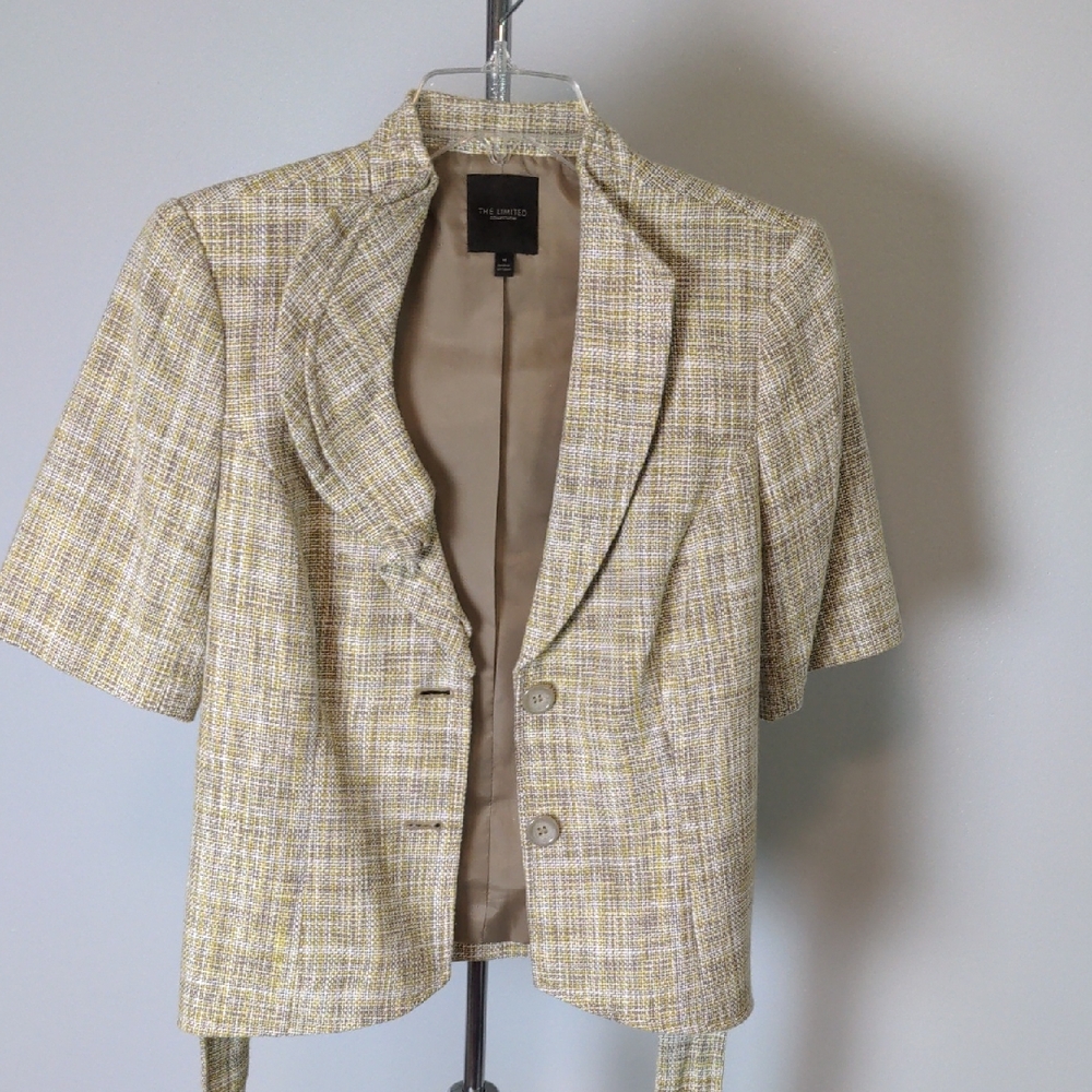 The Limited Tweed Blazer and A-line Skirt, MED/6